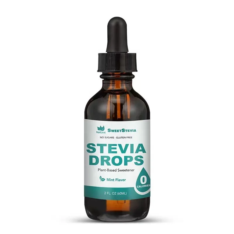 OEM Sugar-Free Fruity Concentrated Natural Stevia Liquid Drop Syrup Flavor Type