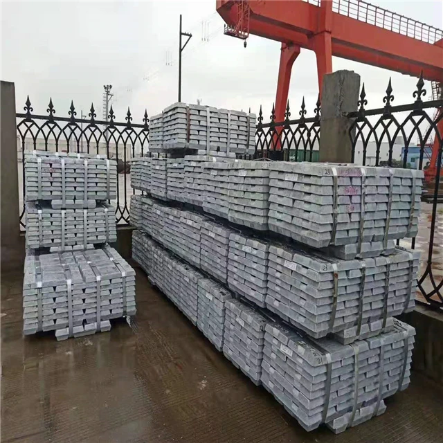 99.99% 99.995% цинковые металлические слитки