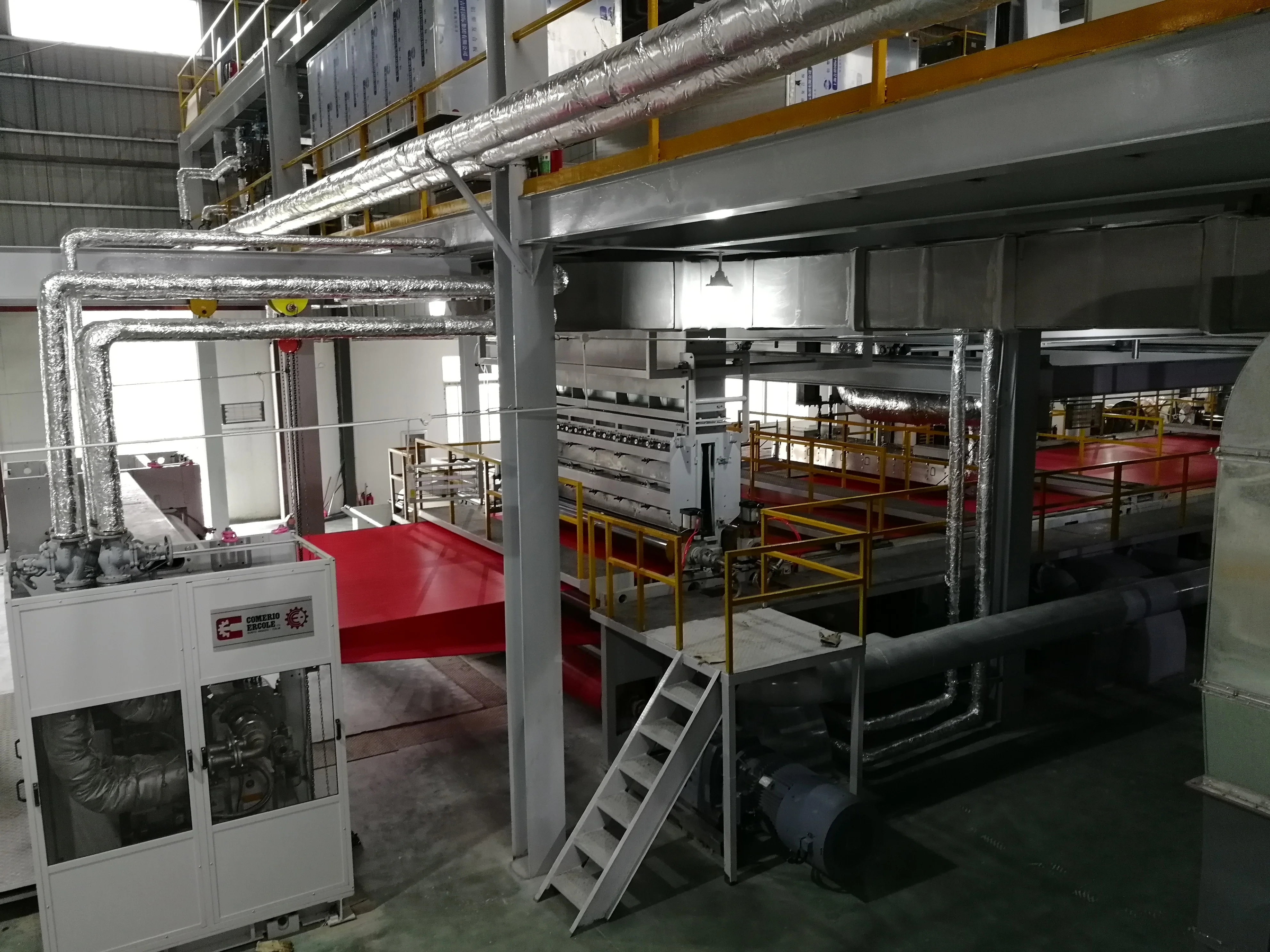 Huiyu 1.6 Meter SSS Spunbonded Nonwoven Machine for Fabric Roll Making