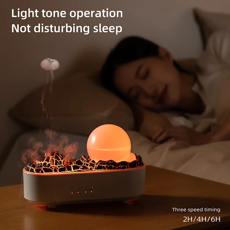New Arrival Water Drop Cloud Humidifier Adjustable Cool Mist Rain Cloud Aroma Diffuser Portable Essential Oil Diffuser