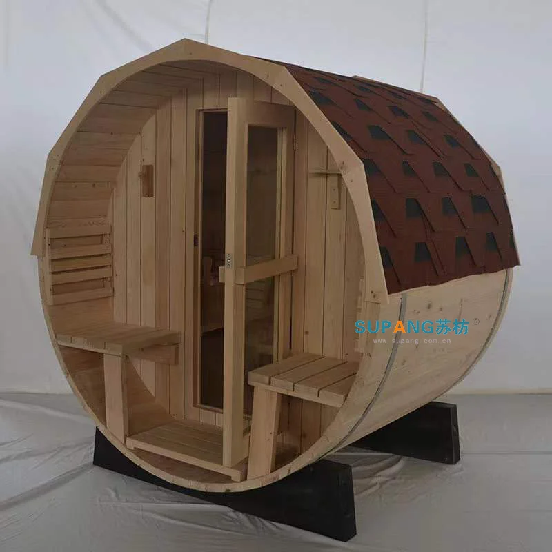 Indoor infrared sauna room  3-4 person Low EMF Volcanic stone sauna stove mobile at home far infrared sauna