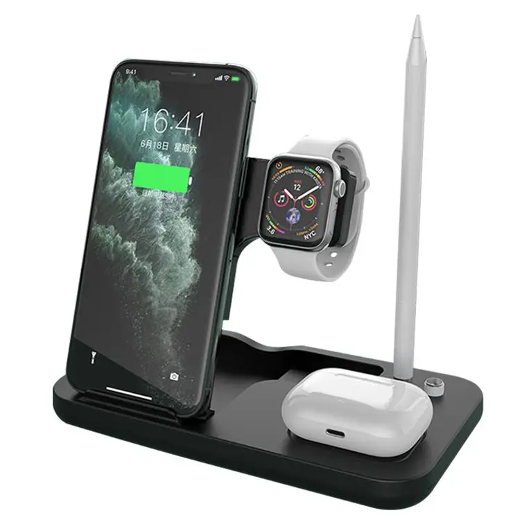 Z Fold Wireless Charger Car 4 In 1 Wireless Charger Brand Wireless Usb Charging Electric Portable Garlic