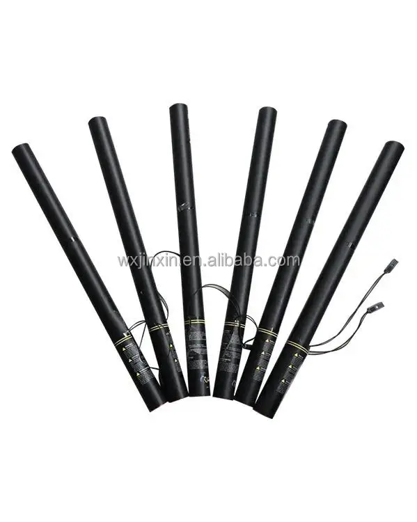 Top Popper Biodegradable Confetti Cannon with Heart High Quality Wedding Party Print PEGASUS Metallic Power Item