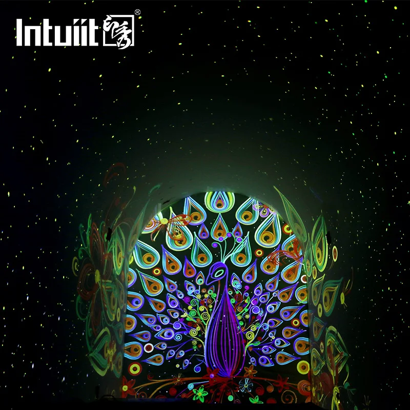 13W Stage fire fly Laser Projectors IP65 RGB LED Disco Light Starry Laser Projector for Garden Holiday Decoration