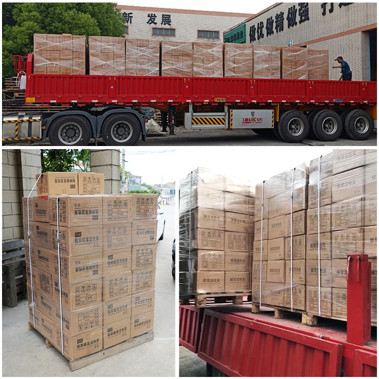 Honeycomb activated carbon removes acid fog alkali fog