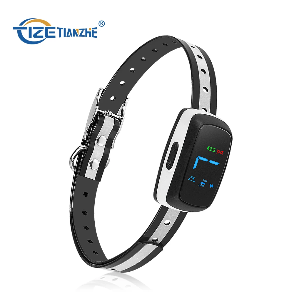 Waterproof OEM Led Display anti aboiement Electric Shock Stop Dog Bark Control stop barking sound vibration Anti Barking Device