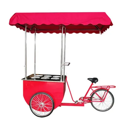 Hot selling electric bike trailer ice cream cart Coffee trailer Kitchen Hotel Hotpot Multi Function Customized OEM