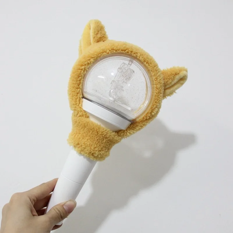 Kpop Concert Light Stick Covers South Korean Pop Culture Group Fans Plush Lightstick Cover OEM Bear Jst Unisex Eco Teddy Bear