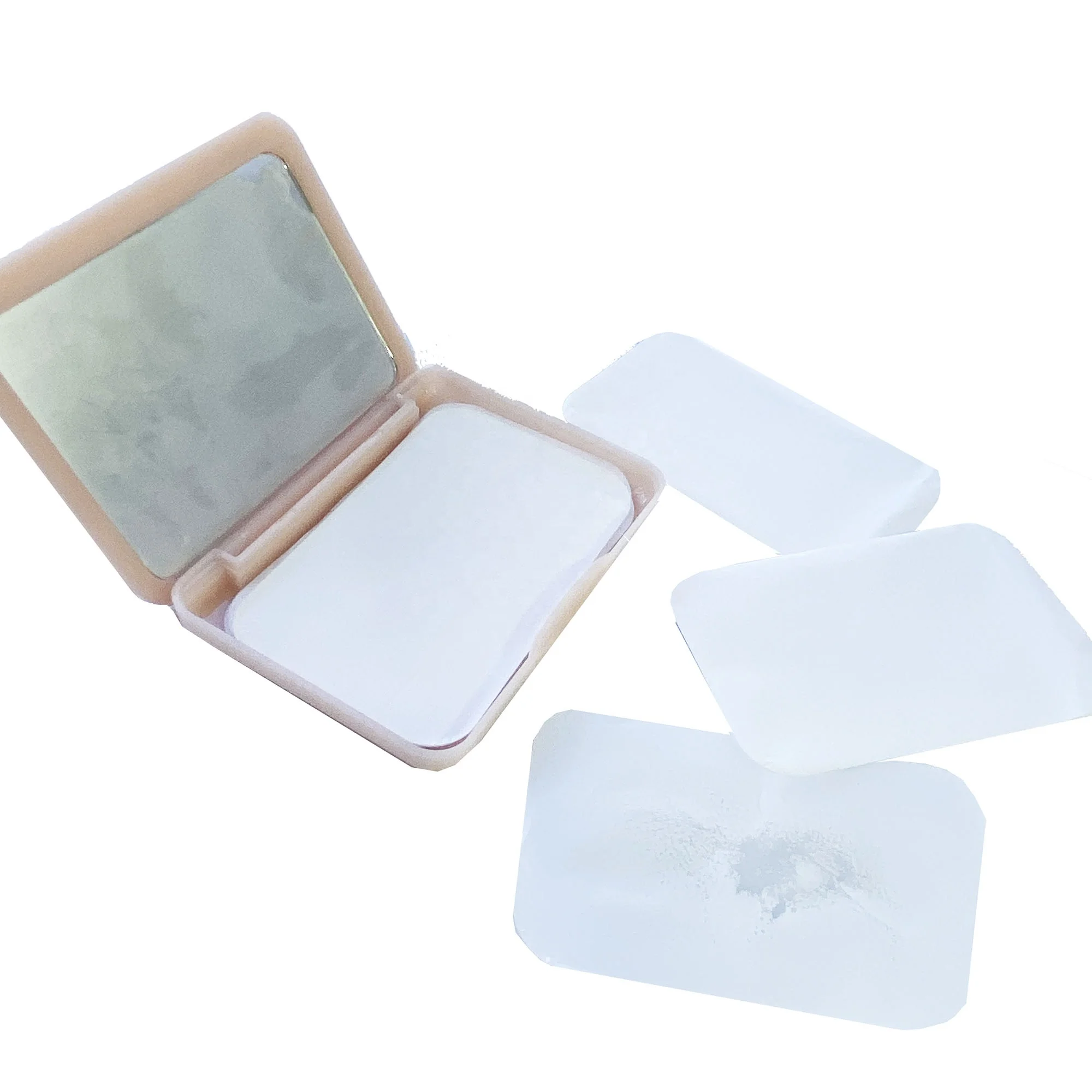 Face Facial Natural Oil Control Film Blotting For Oily Skin Powder Puff Mirror Makeup Friendly Portable Oil Absorbent Paper