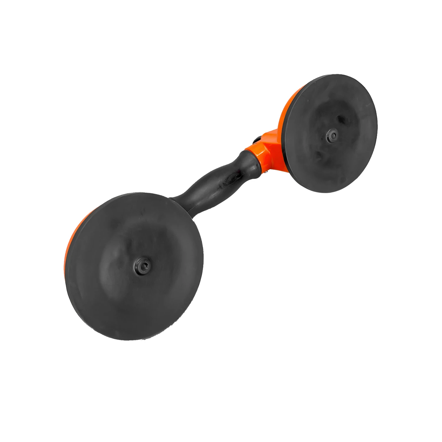 4-1/2 in., 50 lb. Glass Dual Suction Cup Lifter with Adjustable Handle Glass Holder