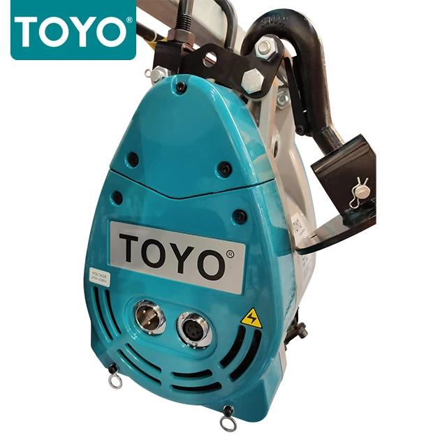  Электрическая тросовая лебедка TOYO Mini портативная электрическая для