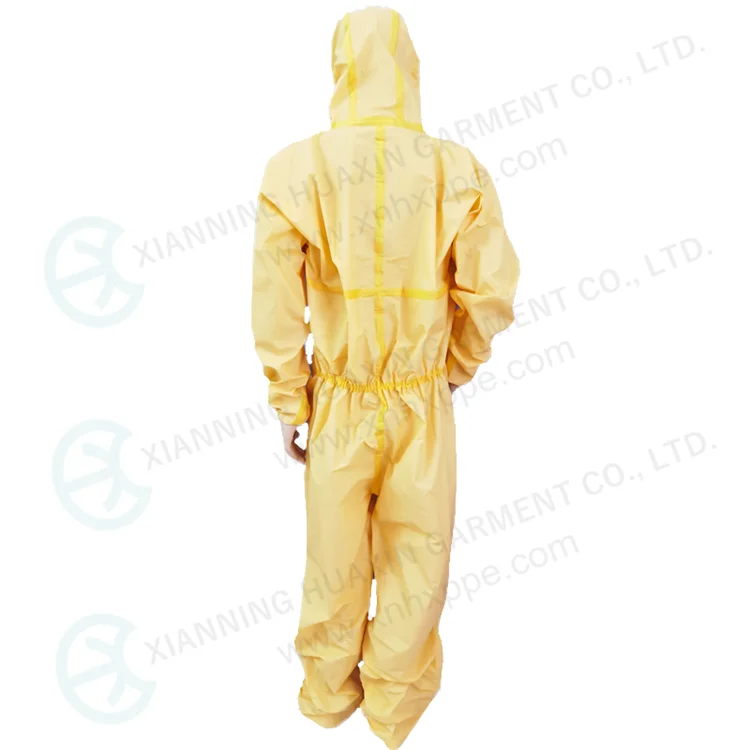 TYPE 3B Anti Corrosion Safety Clothing Chemical Suit
