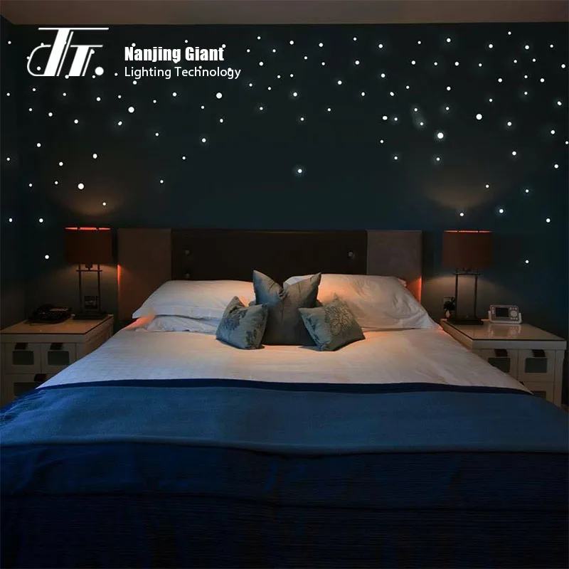 5W Home Decoration Starry Sky Ceiling Easy Installation Fiber Optic Light Kit