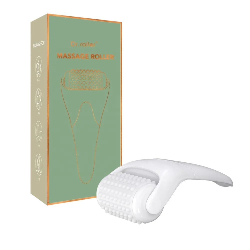 OSTARBEAUTY OEM Service Mini Style Facial Silicone Massage Roller For Face Lifting Skin Tightening