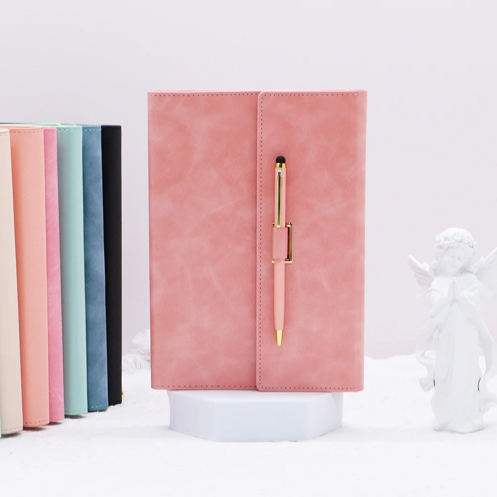 Manufacture Journal A5 Leather Custom Notebook with Logo Custom Business Journal