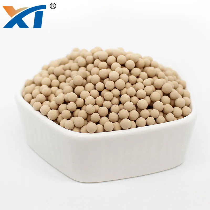 
 Высокоадсорбционное сферическое гранулированное молекулярное сито 4A осушитель для удаления углеводородов  