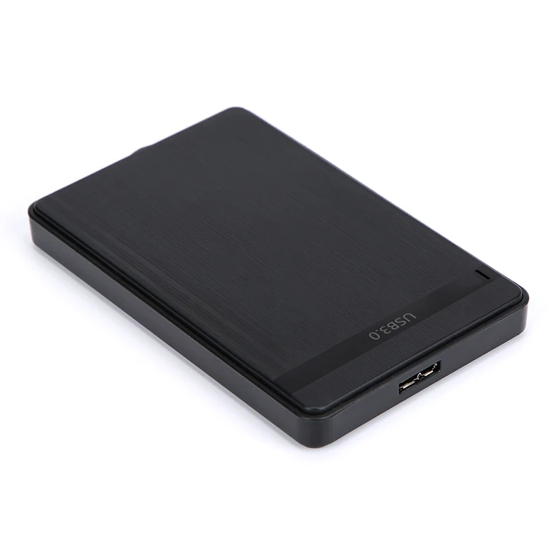 Plastic External Hard Drive Enclosure Case SATA to USB 3.0 HDD 2.5 inch case box