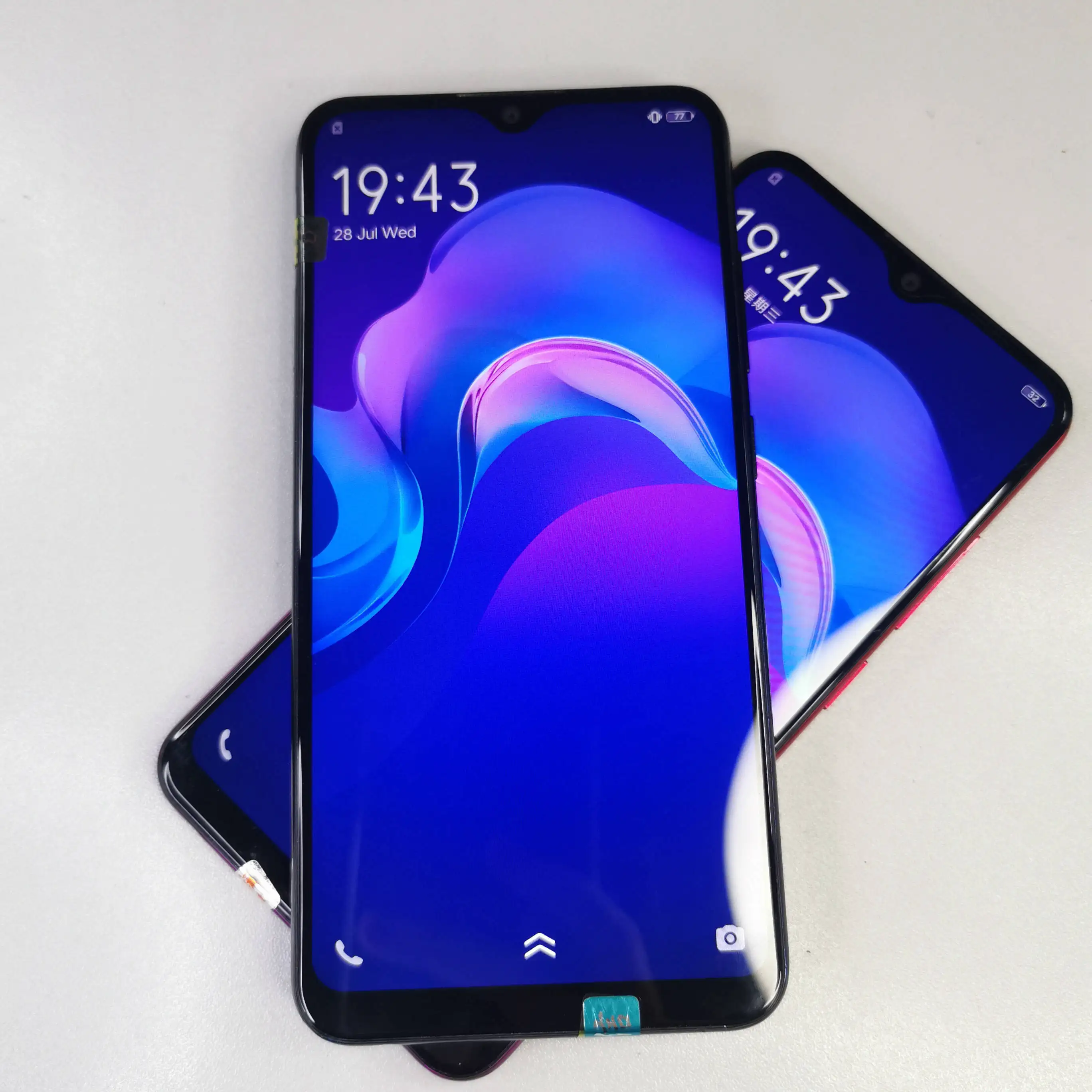 Б/у мобильный телефон оптом для Vivo Y93 4 + 64G б/у разблокированные мобильные