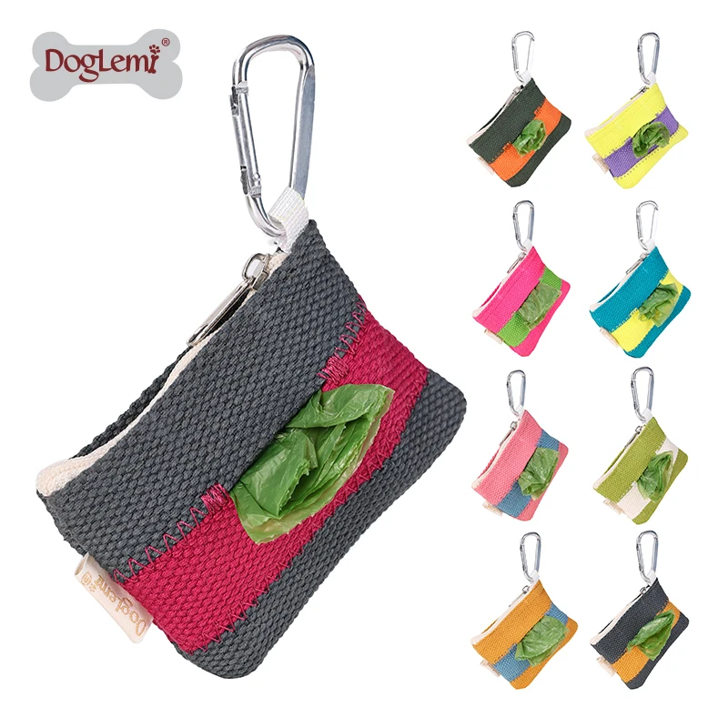 Custom logo dog treat pouch Cotton Polyester enhances comfortable feelings Dog training pouch Dog treat dispenser