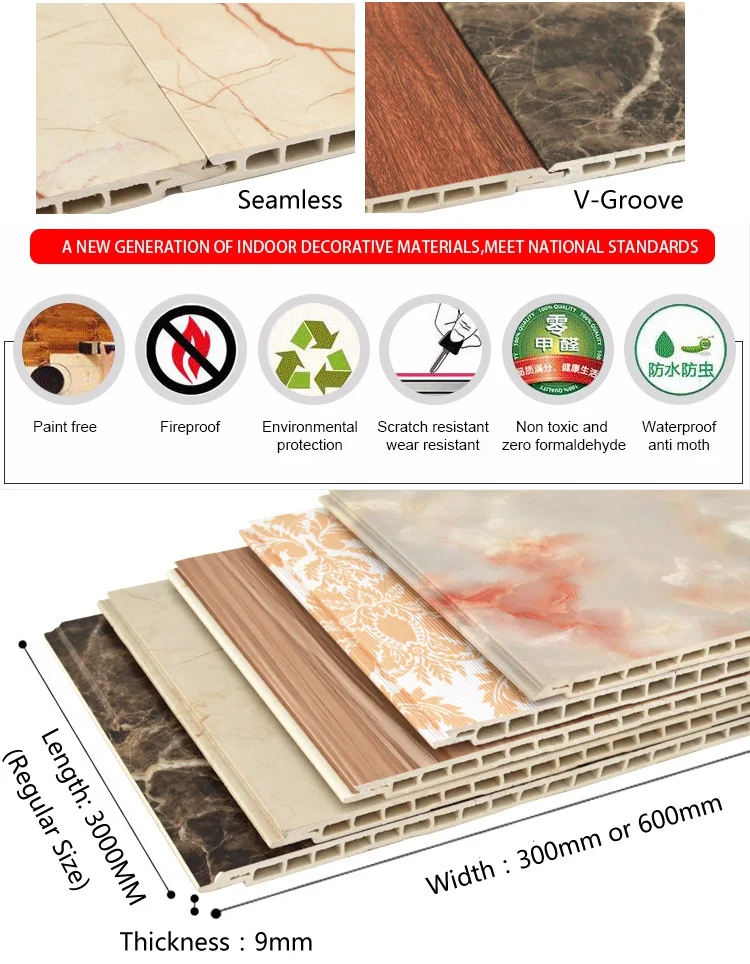 
Hualun Guanse Wholesale Modern Wall Art Decor 3D Wall Covering Panels For House Interior 