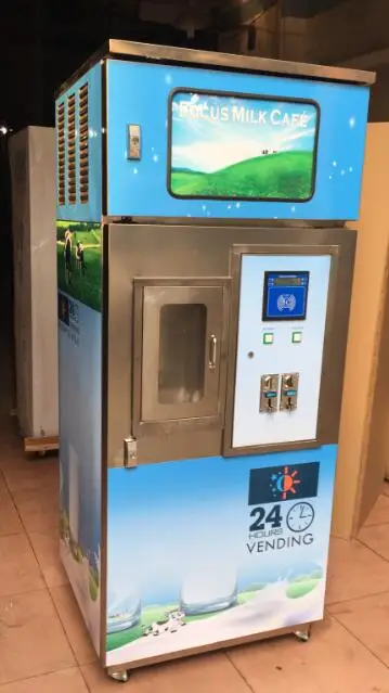 fresh and raw milk atm machine vending vendor for shopping mall and hospitals