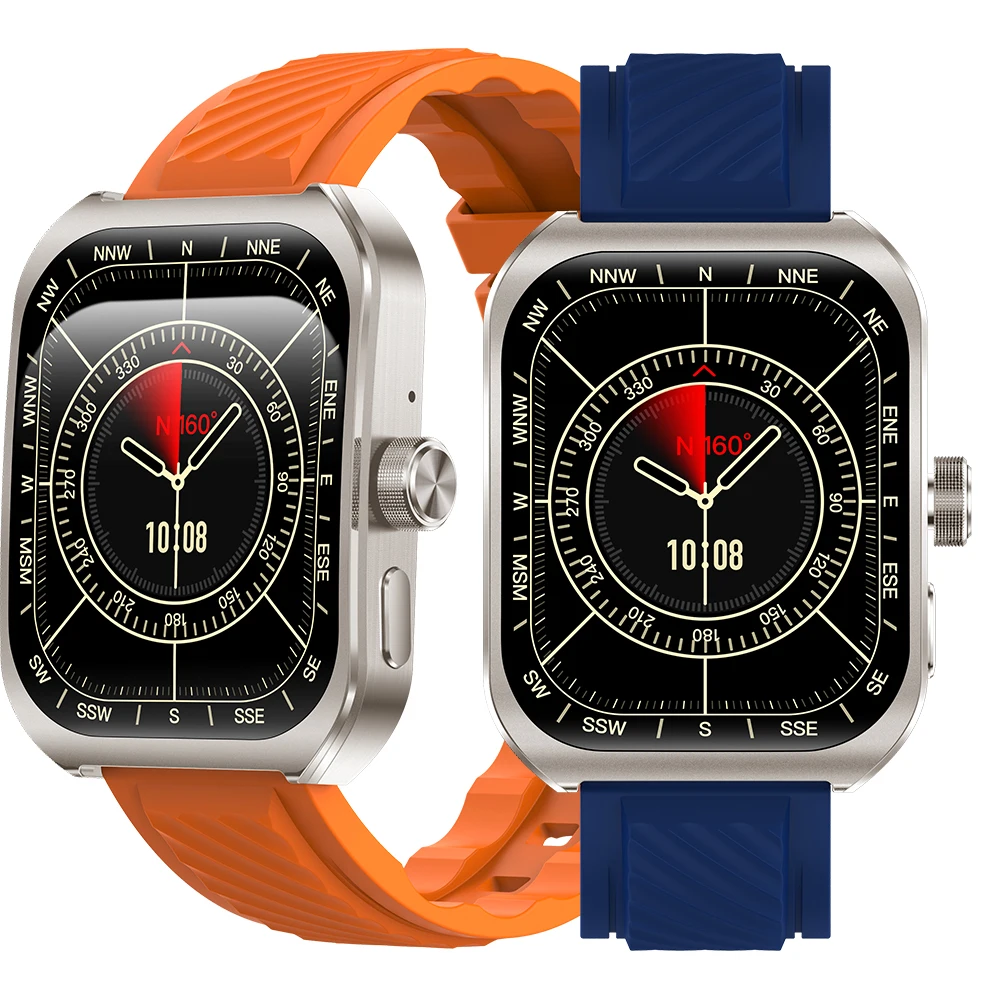 Cssiwe Smart Watch 3D Flexible Surface Design 220 mAh Large Battery Sleep Tracker BT5.3 Smartwatch  Z88Pro With a Compass