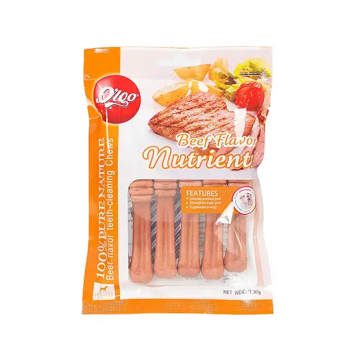 Factory Wholesale 90g Pet Dog Clean And Strong Dog Teeth Grinding Stick Pack Pet Snacks Clean teeth