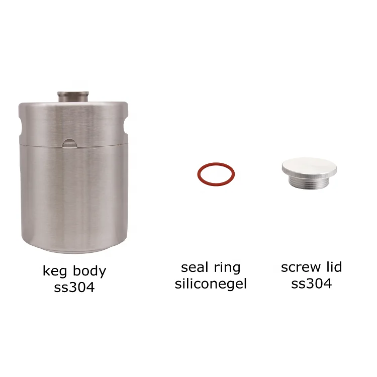 
2L/3.6L/5L/10L Mini simple Tap System for Keg Beer Growler Home brew 