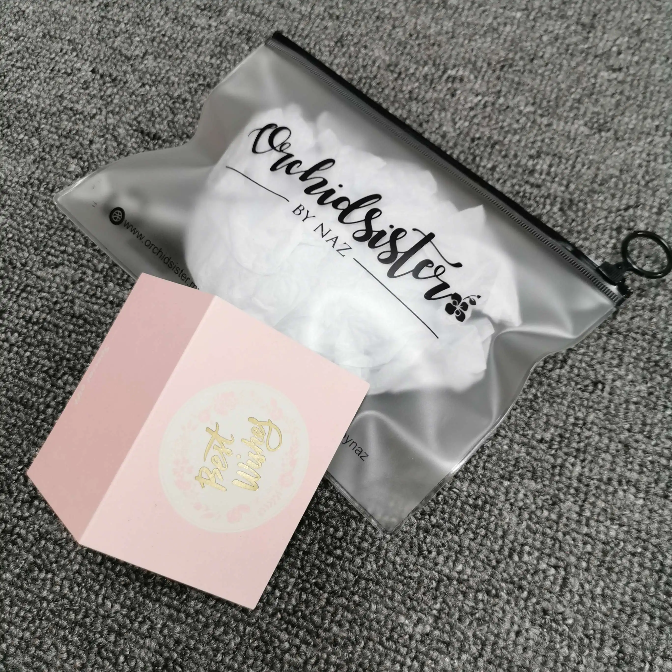  Custom PVC Zipper Top Bag Pouch Clear Packaging lock Product zipper plastic bikini