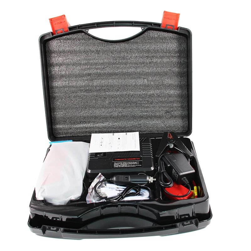 OUSIPU High Quality TM15 Multifunctional Portable Gasoline/Diesel Car Battery Jump Starter Power Bank 12V 50800MA Air Compressor