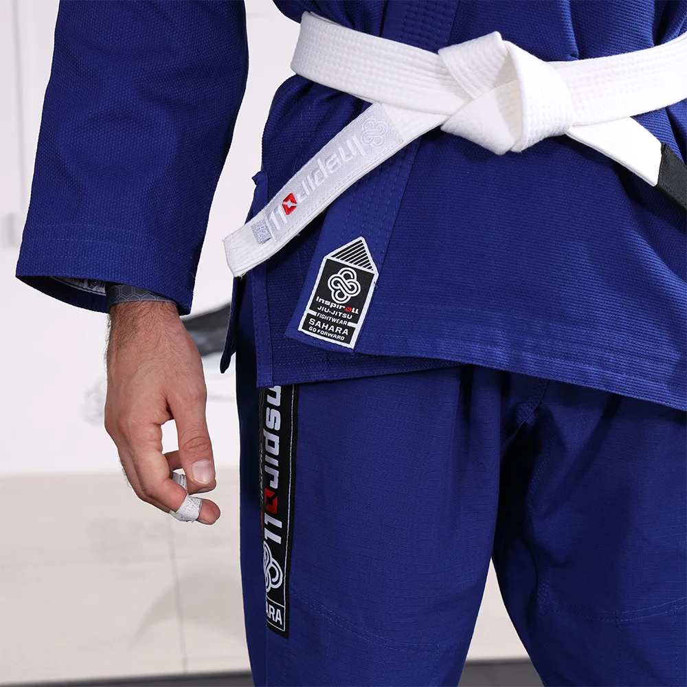 High quality new bjj gi custom jiu jitsu kimonos 2024 Ibjjf Approved Royal Blue