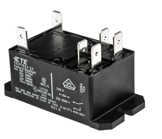 TE Connectivity Potter & Brumfield Relays T92P7D22-24