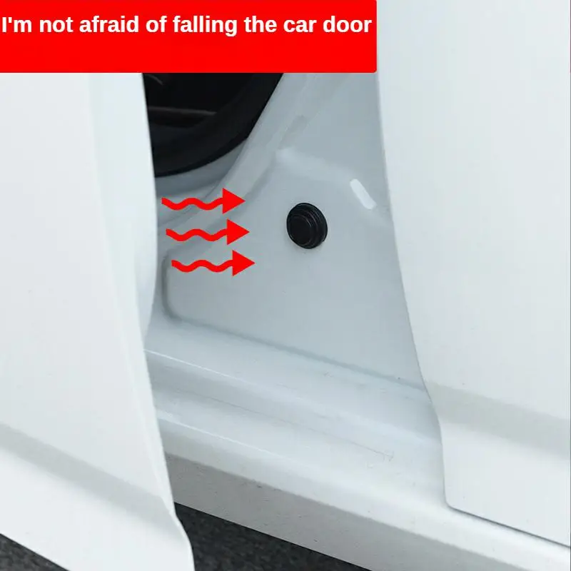 Car shock absorption buffer gasket self-adhesive anti-collision door protection sticker luminous sticker door shock absorber
