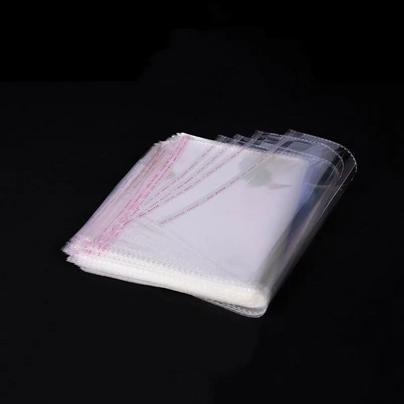 custom self sealing adhesive clear plastic opp poly bags packaging opp bag