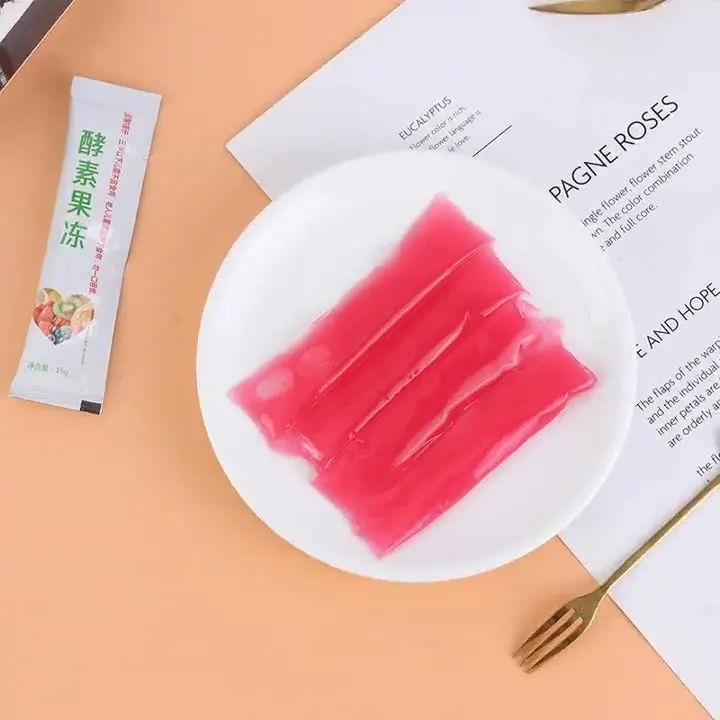 Factory OEM/ODM Private Label Weight Loss Green Juice Slimming Enzyme Sports People Energy Jelly