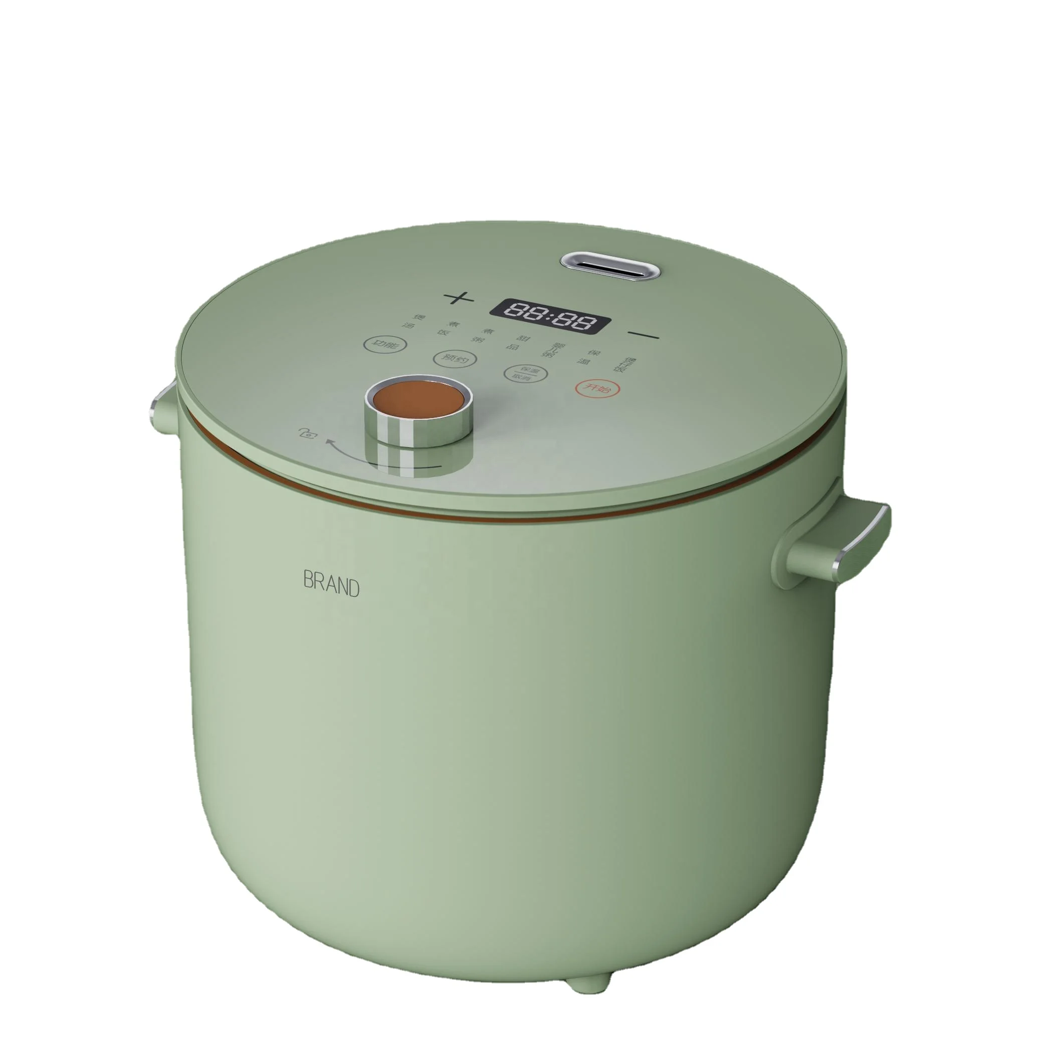 Mini Rice Cooker Electric 1.2L 400W Plastic Customized Logo OEM Square Maifan Stone New Smart Rice Cooker Non Stick 220 1.1-2L