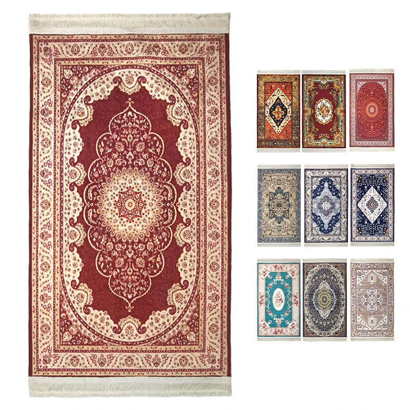 Custom Portable Islam Thin Prayer Rug Islam Damping Quilted Sajadah Travel Prayer Mat Pad Gebetsteppich Islam Gebet Matte