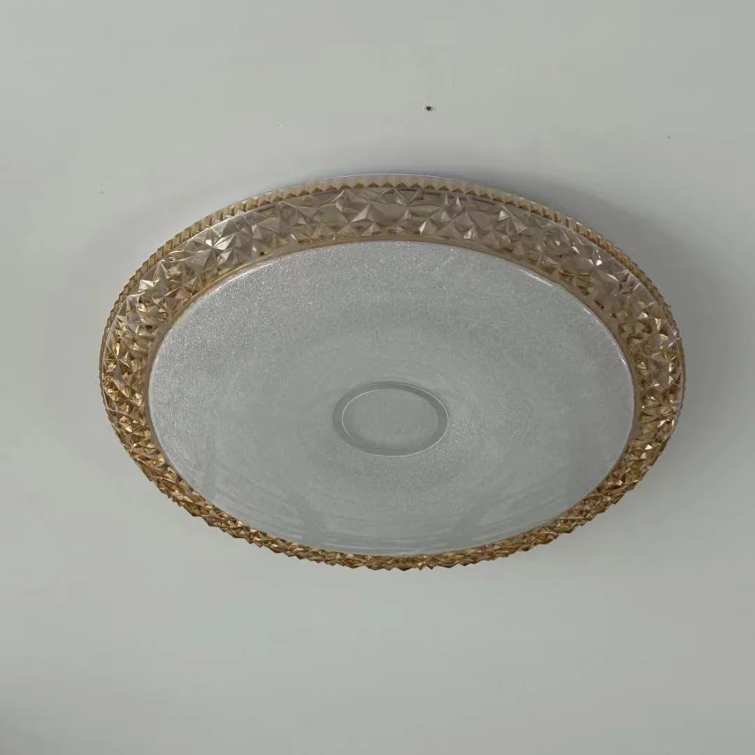 Decoration  Fixtures Star Point Crystal Border Ceiling Lamp Surface Mounted Home Modern Led Ceiling Lights