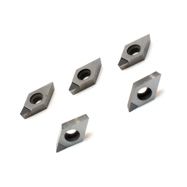 CNC lathe machine milling tool pcd inserts cutting tools for aluminium alloy