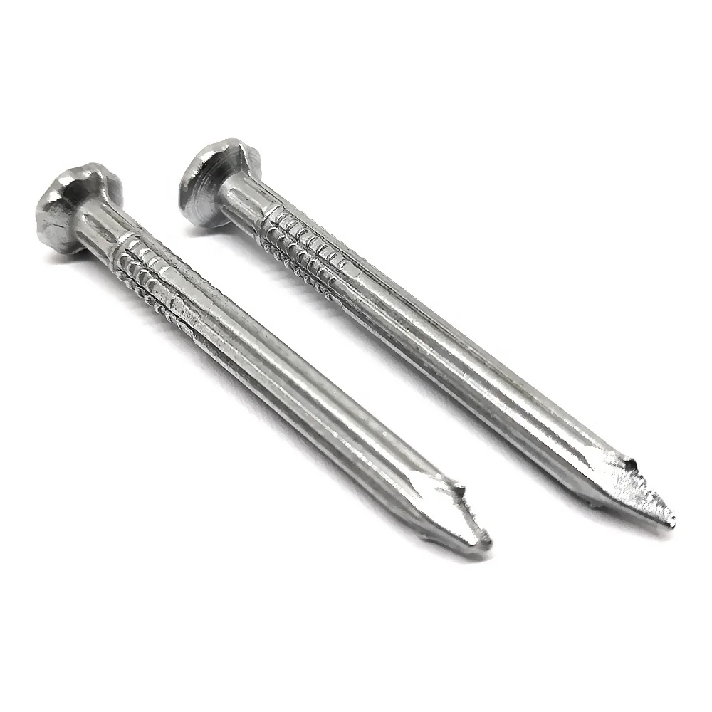 50 mm stainless steel ring shank nails galvanized steel nails 10x10mm