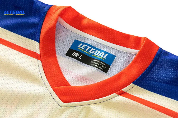 Custom Designed Sublimated Hockey Jersey Unisex Ice Hockey Wear with Team Name for Sports apparel