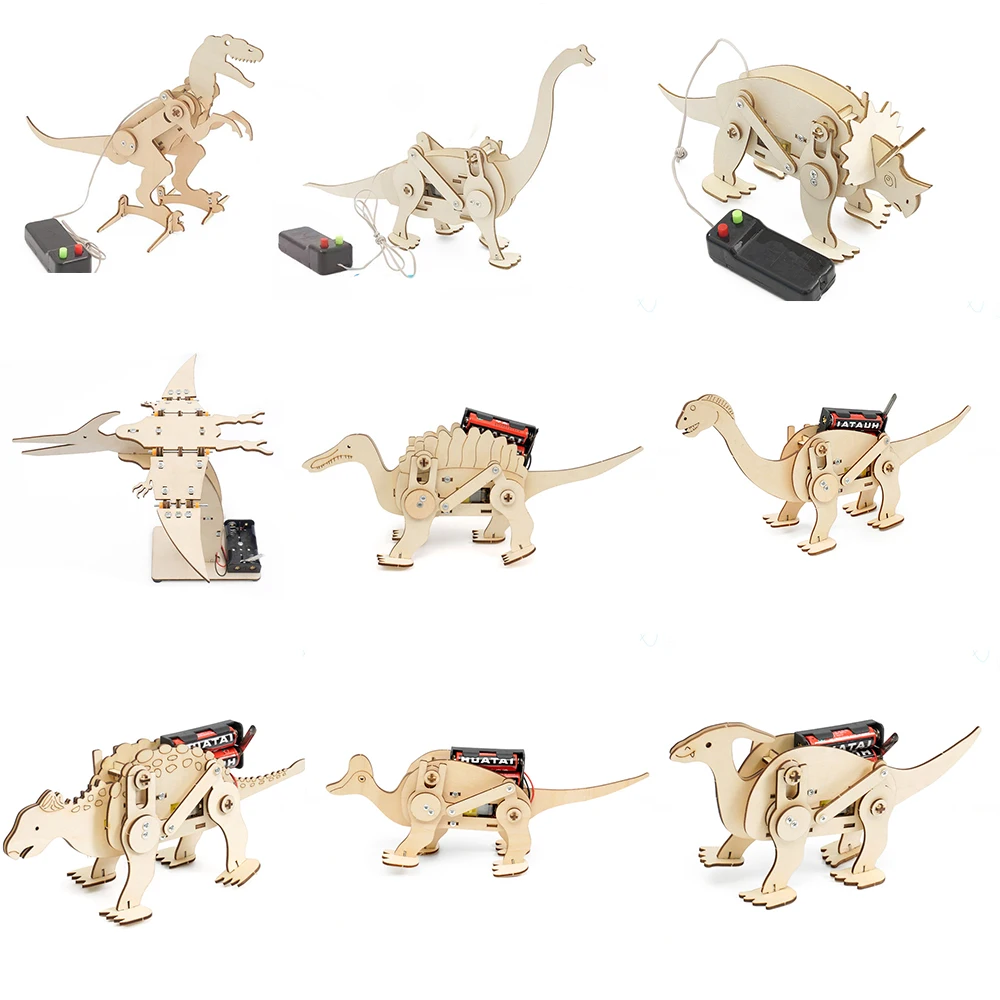 Christmas Gift Single Kit Wooden PuzzleToys DIY Assembly Kit For Boys and Girls