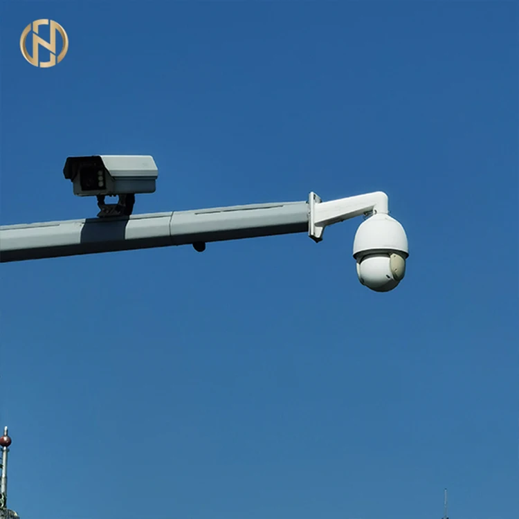 Yixing Futao Polygonal Pole With Cctv Camera Mast Column