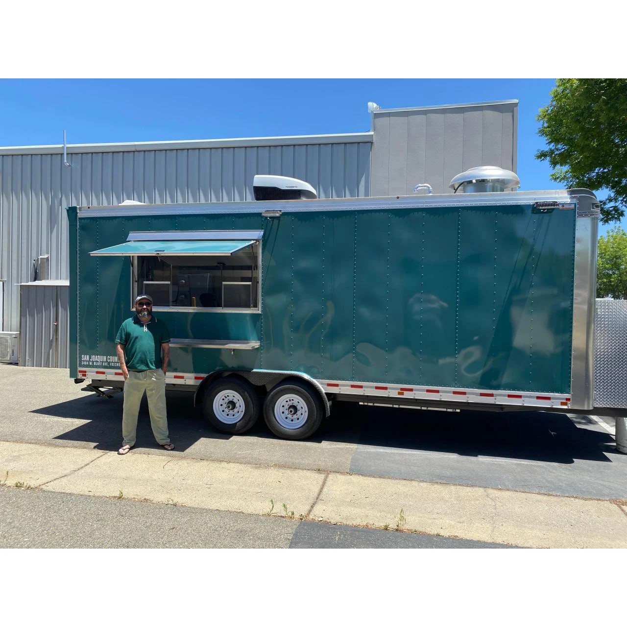 Traditional food cart chinese dishes food truck wok trailer chinese restaurant food truck