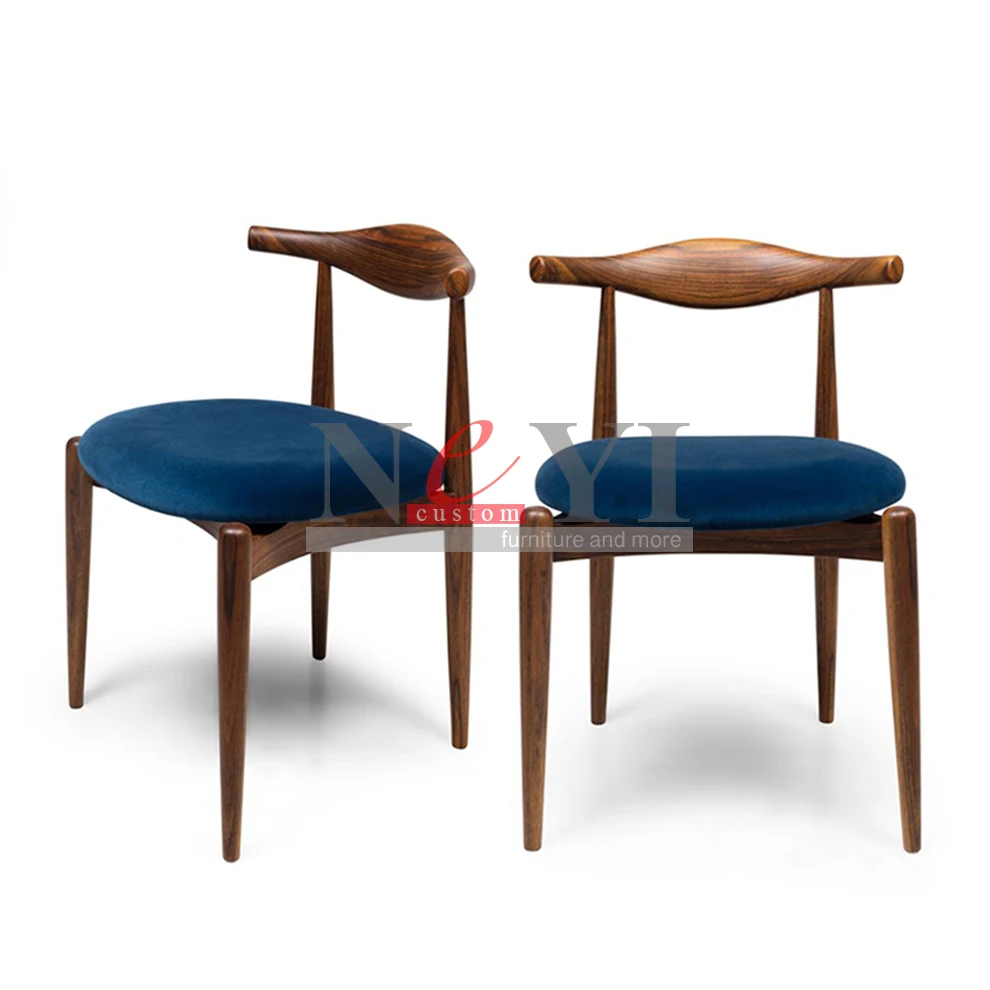 CY036 Hot Selling Popular Nordic Design Wooden Nature Dining Wishbone Chair For Waiting And Tea Room