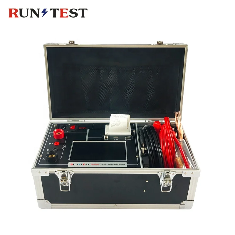 Circuit Breaker Resistance Tester Switch Loop Resistance Meter Micro Ohmmeter Contact Resistance Tester