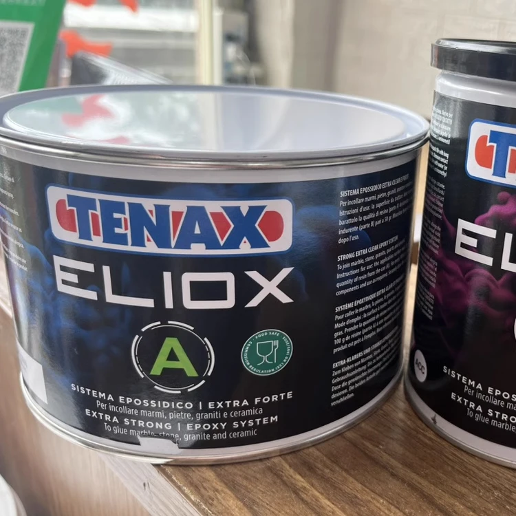 ELIOX A+B  EXTRA CLEAR EPOXY MASTIC Suit for fill glue indoor and outdoor of marble and stone
