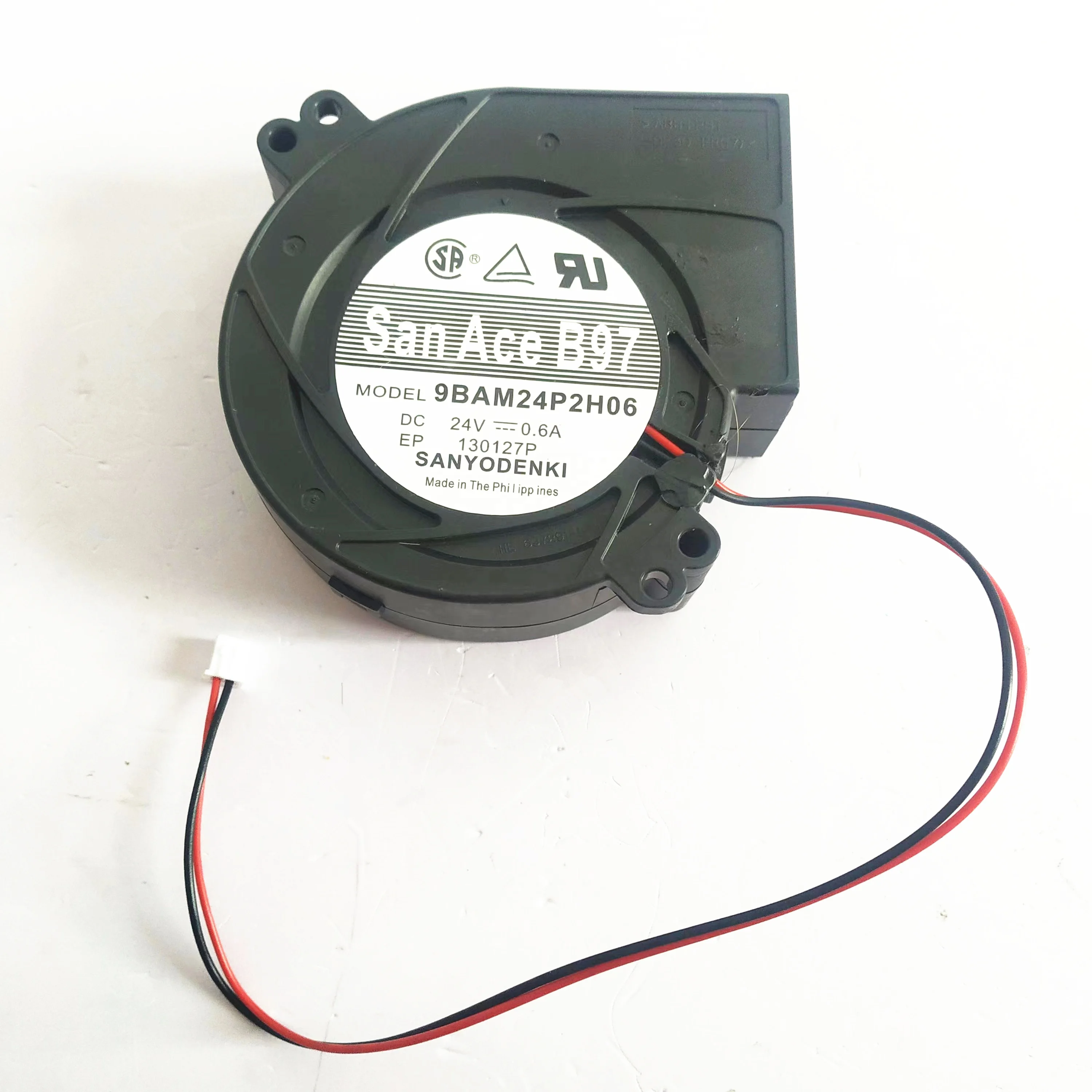 Imported Sanyo Denki fan Model 9BAM24P2H06   0.6A  24V  Roland printer FAN San Ace B97