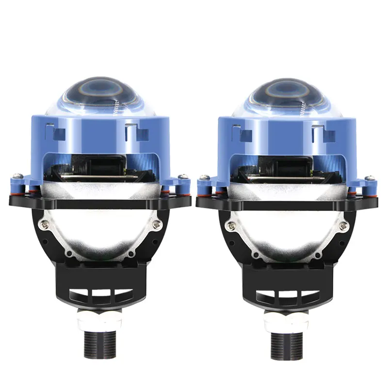 2.5 Inch Bi Led Projector Lens Headlights High Power 110W Car LED Headlights Universal For H4 H7 H11 9005 Headlights Fog Lights