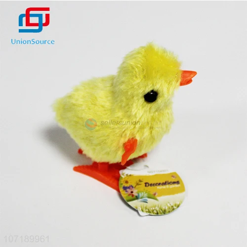 
Easter Plush Clockwork Chicken Toy 